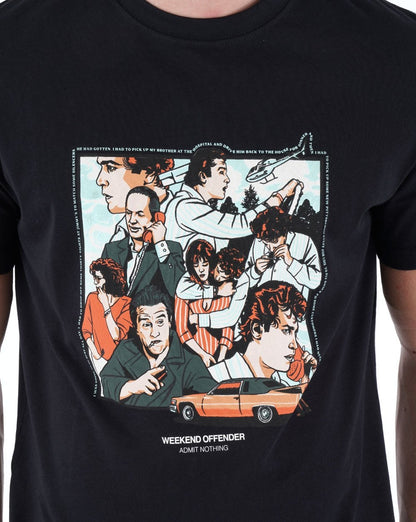 Weekend Offender Henry T-shirt Black