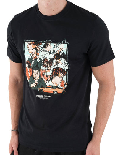 Weekend Offender Henry T-shirt Black