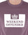 Weekend Offender Prison T-shirt Dark Grape