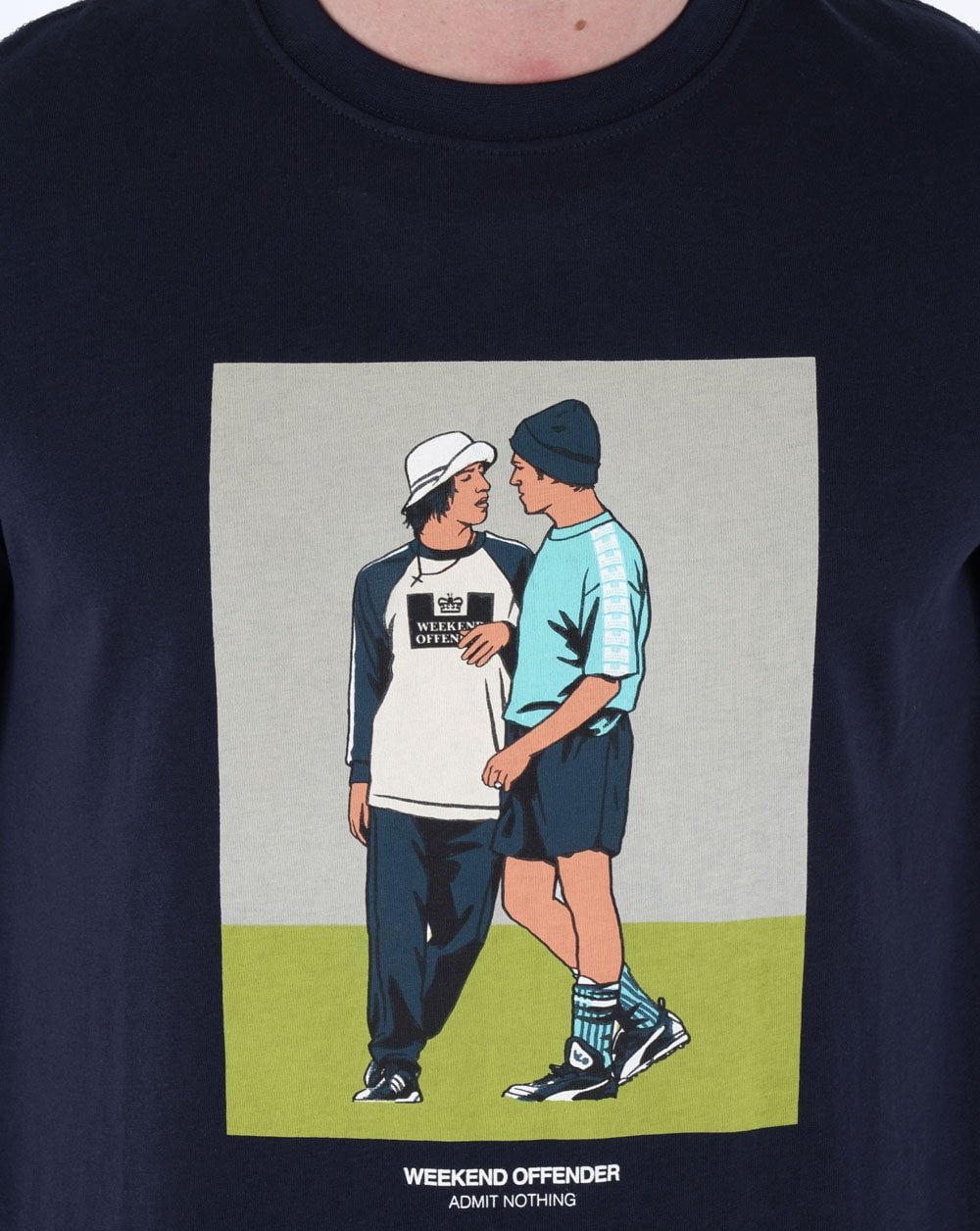 Weekend Offender Parklife T-shirt Navy