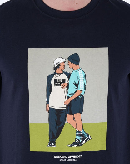 Weekend Offender Parklife T-shirt Navy