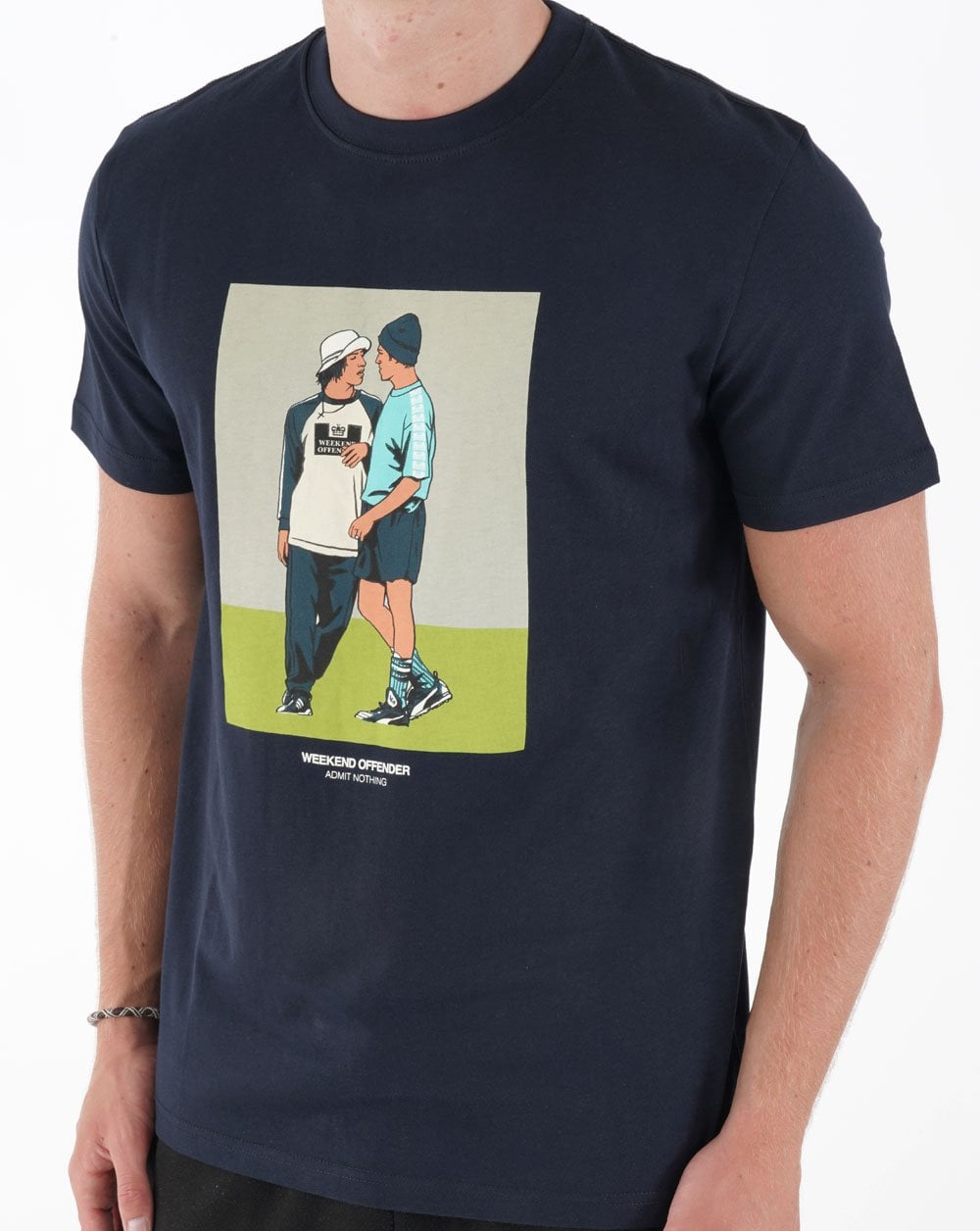 Weekend Offender Parklife T-shirt Navy