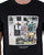 Weekend Offender Posters T-shirt Black
