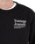 Tommy Hilfiger Text Crew Neck Sweatshirt Black