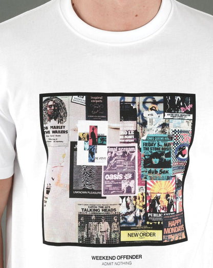 Weekend Offender Posters T-shirt White