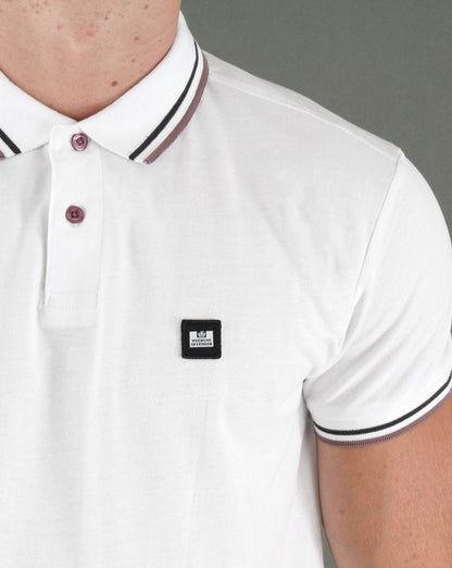 Weekend Offender Sydney Polo Shirt White
