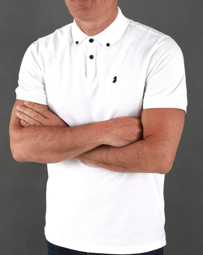 Luke New Bil Polo Shirt White