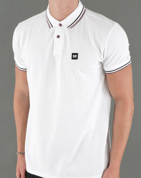 Weekend Offender Sydney Polo Shirt White