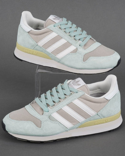 Adidas Zx 500 Trainers Linen Green/Crystal White