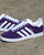 Adidas Gazelle Trainers Purple/White