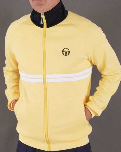 Sergio Tacchini Dallas Track Top Lemon/Navy