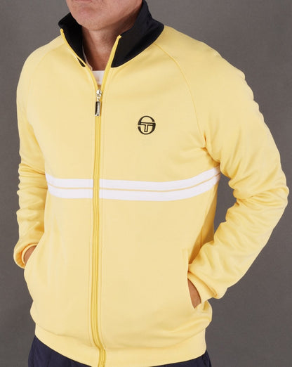 Sergio Tacchini Dallas Track Top Lemon/Navy
