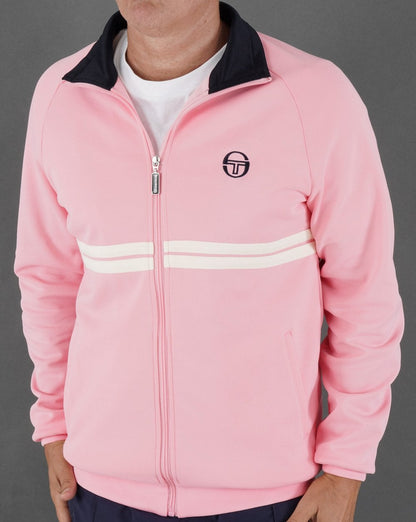 Sergio Tacchini Dallas Track Top Pink/Navy