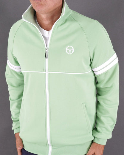 Sergio Tacchini Star Track Top Pastel Green/White