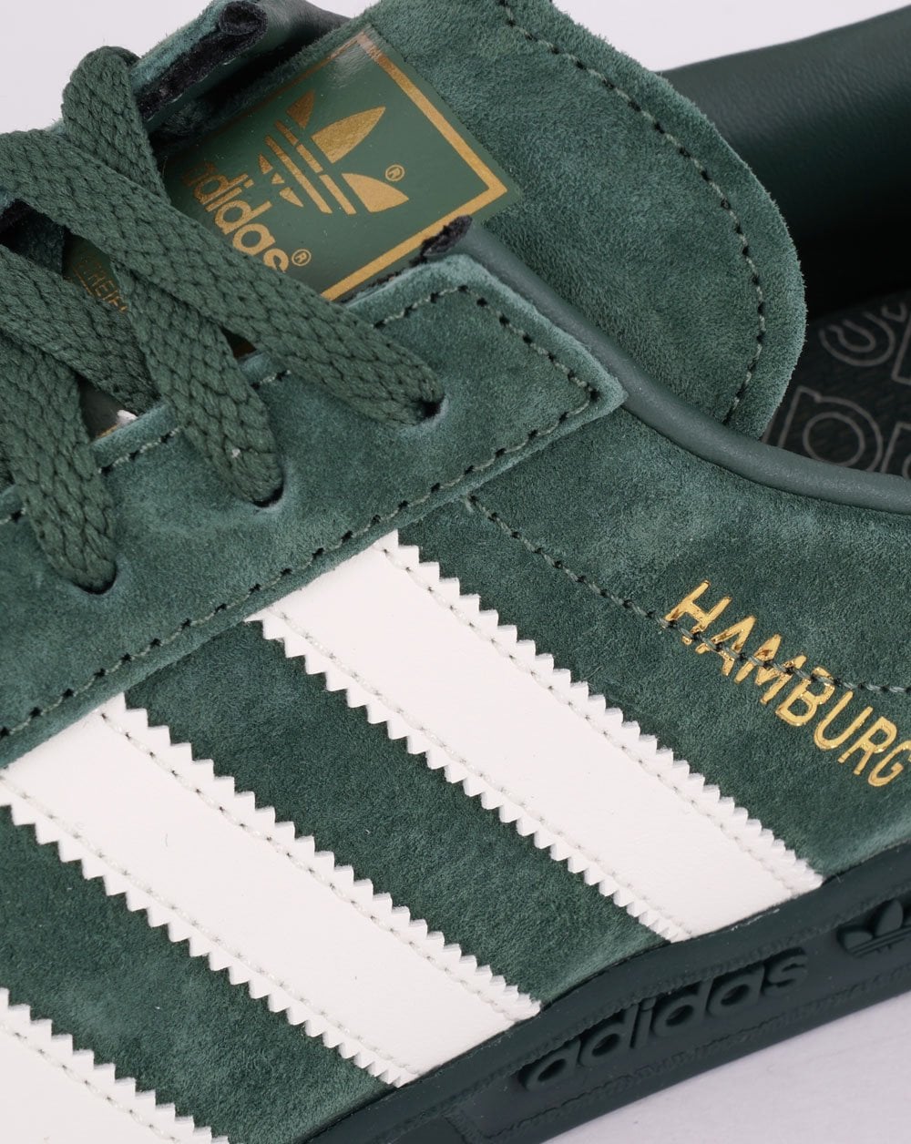 Adidas Hamburg Trainers Green Oxide