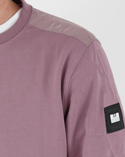Weekend Offender F Bomb Sweatshirt Dusky Mauve