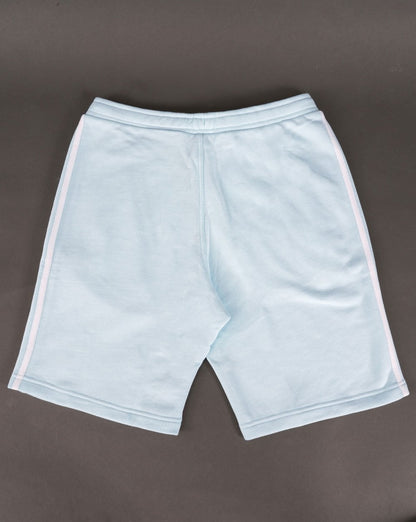 Adidas Originals 3 Stripes Zip Pocket Shorts Ice Blue