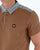 Weekend Offender Costa Polo Shirt Caramel