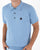 Gabicci Vintage Jackson Knitted Polo Sky