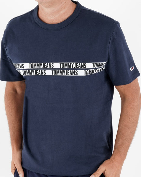 Tommy Jeans Tape T-shirt Navy