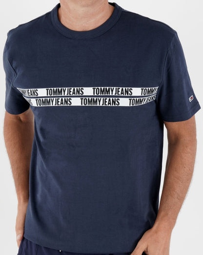 Tommy Jeans Tape T-shirt Navy