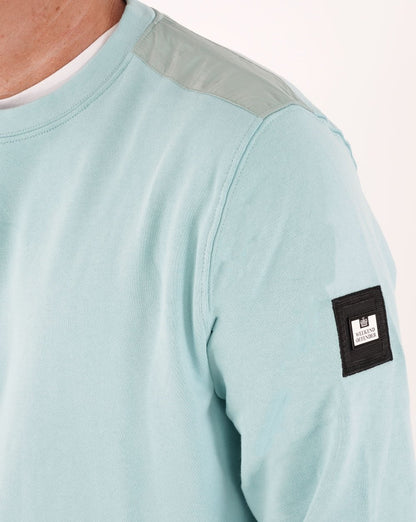 Weekend Offender F Bomb Sweatshirt Ice Blue