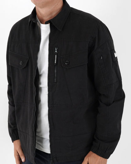 Weekend Offender Helsinki Overshirt Black