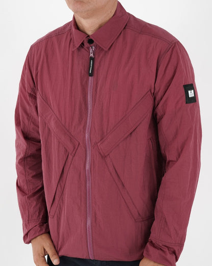 Weekend Offender Arrow Overshirt Rhubarb