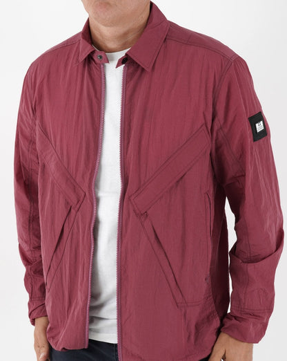 Weekend Offender Arrow Overshirt Rhubarb