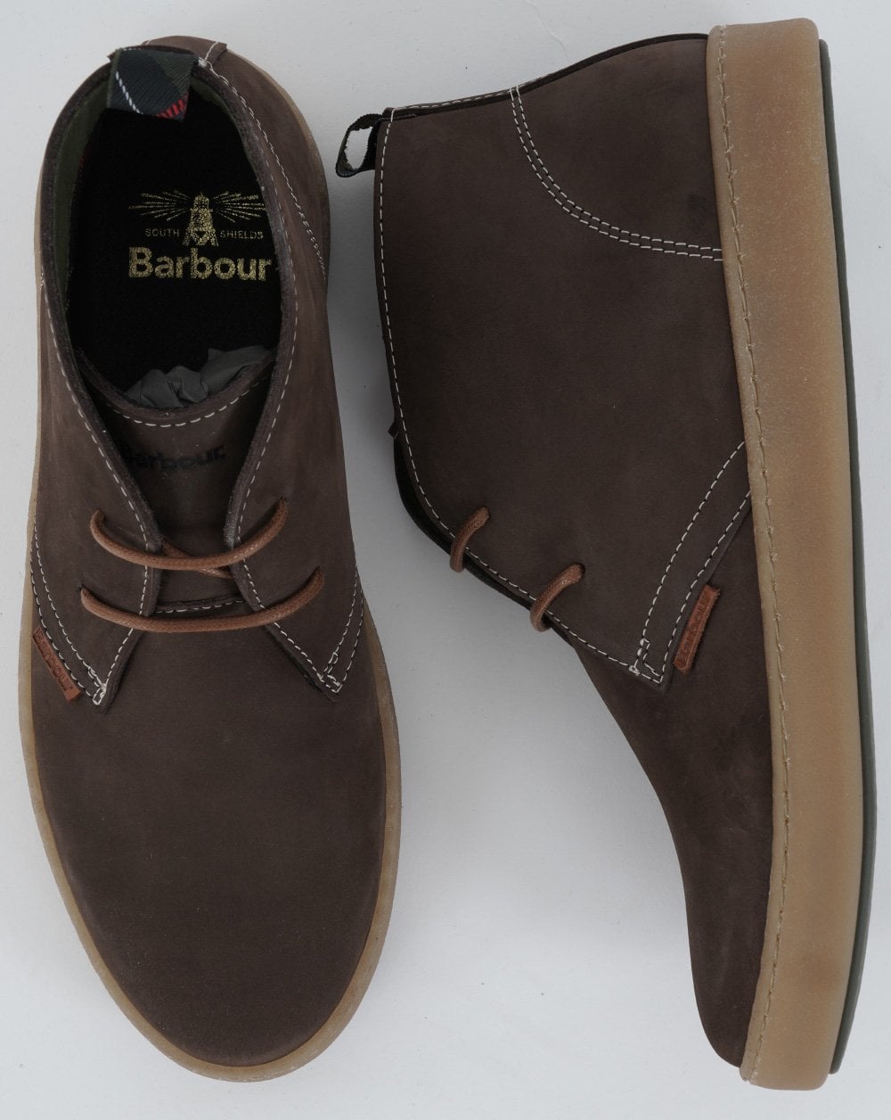 Barbour Yuma Chukka Boot Chocolate
