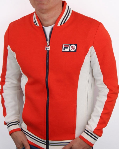 Fila Vintage Settanta Twin Badge Track Top OG Red