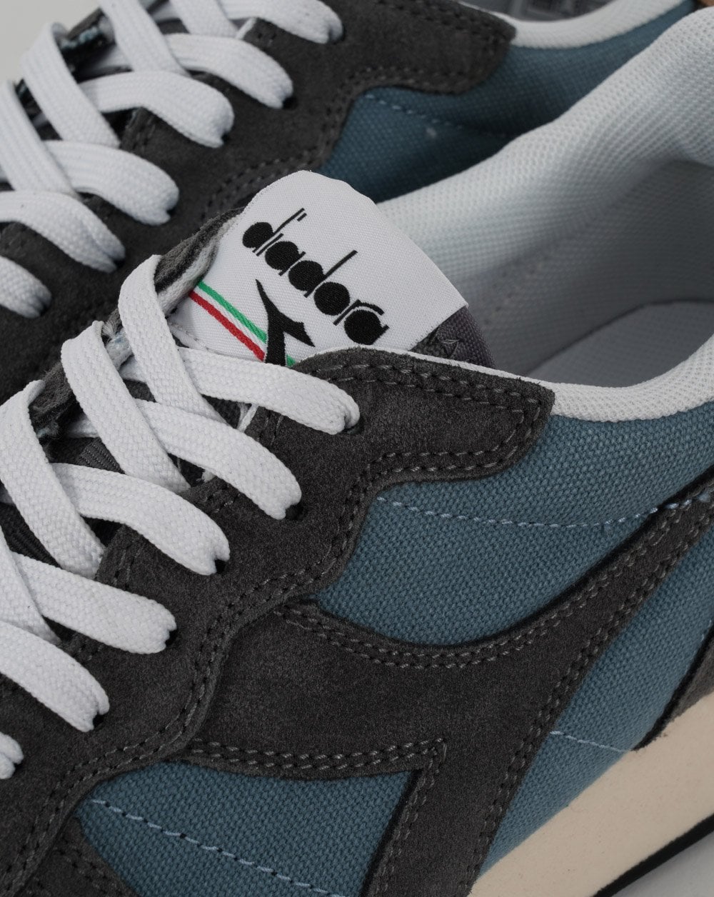 Diadora Camaro Suede Trainer Blue Mirage