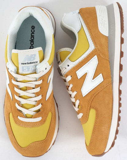 New Balance 574 Trainer Gold