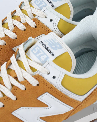 New Balance 574 Trainer Gold