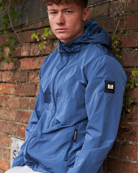 Weekend Offender Technician Jacket Petrol Blue