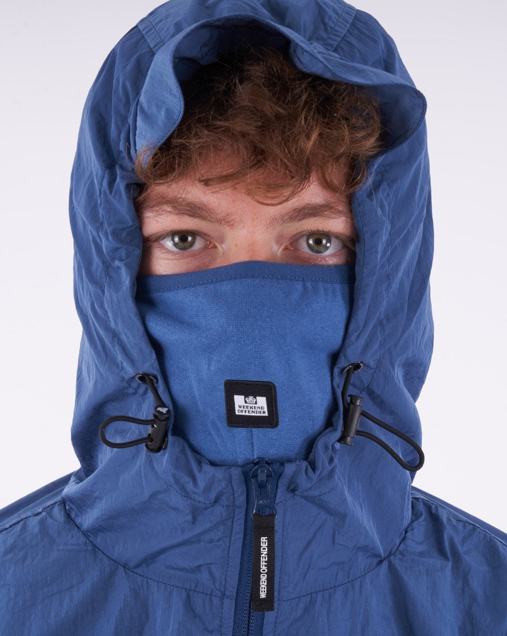 Weekend Offender Technician Jacket Petrol Blue