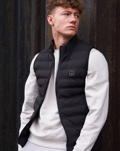 Marshall Artist Lightweight Bubble Gilet Black