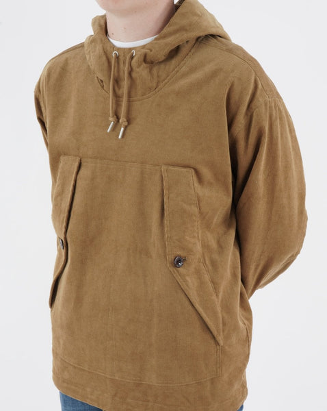 Pretty Green Insignia Cord Smock Tan