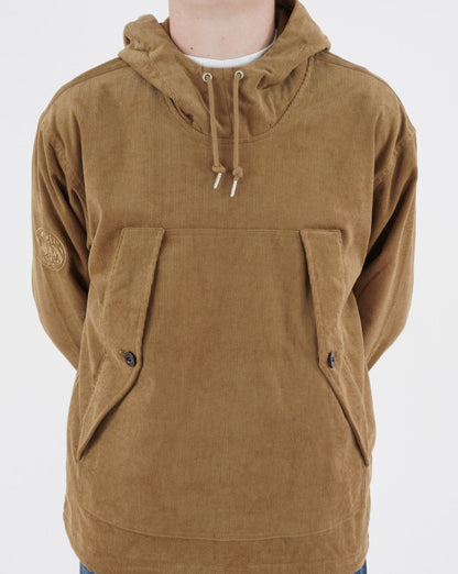 Pretty Green Insignia Cord Smock Tan
