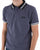 Barbour International Noble Polo Shirt Slate Blue