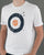 Ben Sherman Smashed Record Target T-shirt White