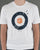 Ben Sherman Smashed Record Target T-shirt White
