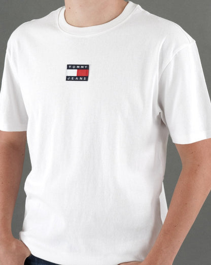 Tommy Jeans Badge T-shirt White