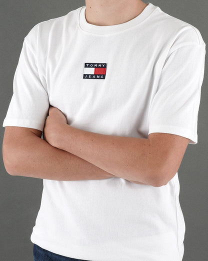 Tommy Jeans Badge T-shirt White