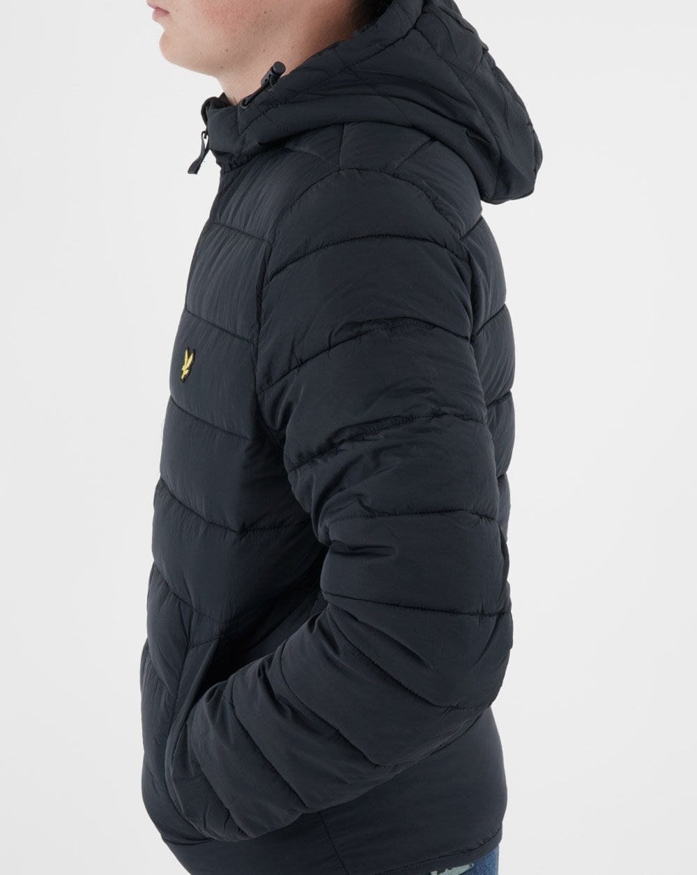 Lyle & Scott Lightweight Puffer Jacket Dark Navy