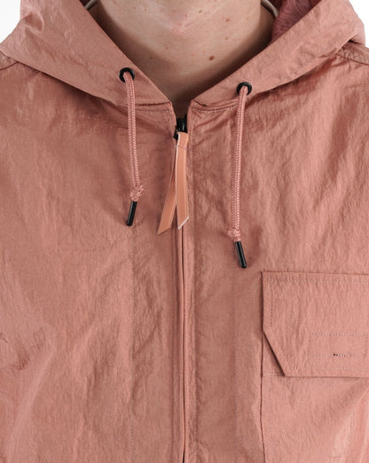 Pretty Green Stratford Hooded Overshirt Pink