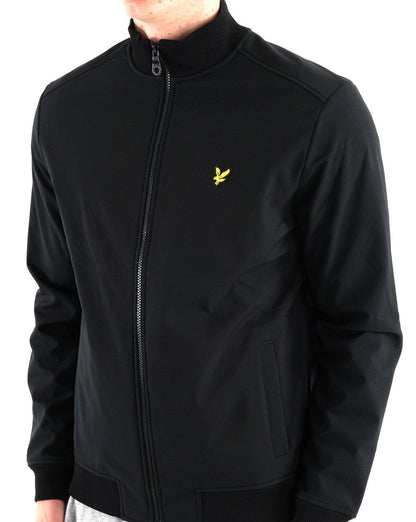 Lyle And Scott Softshell Jacket Black