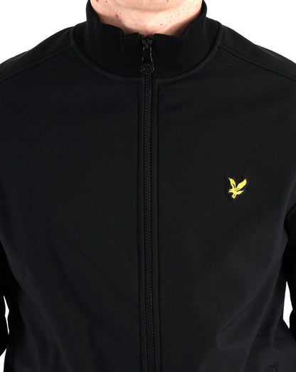 Lyle And Scott Softshell Jacket Black