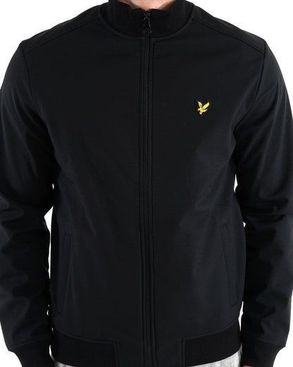 Lyle And Scott Softshell Jacket Black