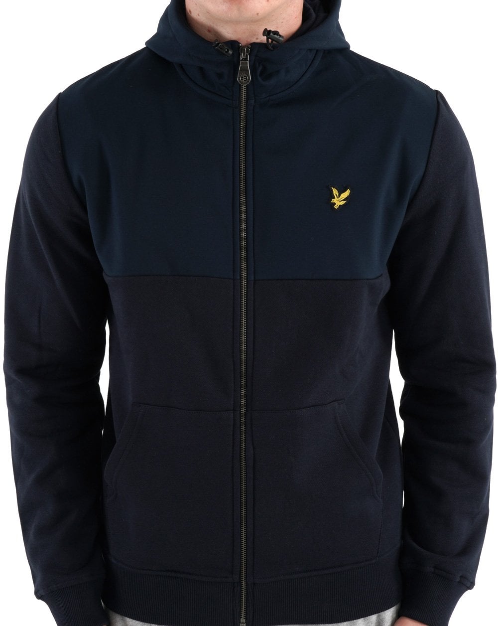 Lyle & Scott Softshell Hooded Jacket Dark Navy